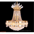 Lustre de cristal dourado pequeno decorativo do pendente do hotel que ilumina LT-78152